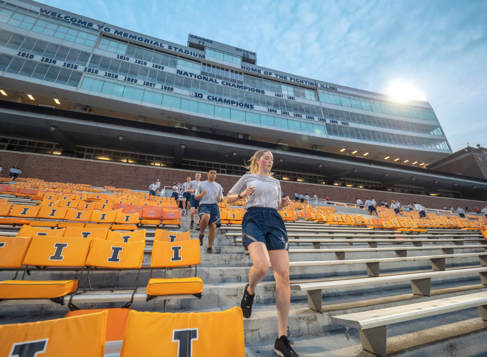 UI ROTC 911 stair climb1